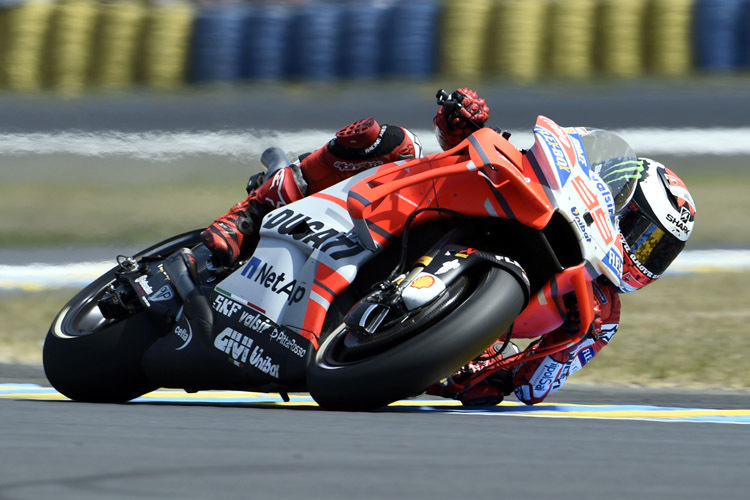 Jorge Lorenzo wurde in Le Mans Sechster