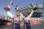 Sieger Julien Ingrassia und Sébastien Ogier im Algarve-Stadion