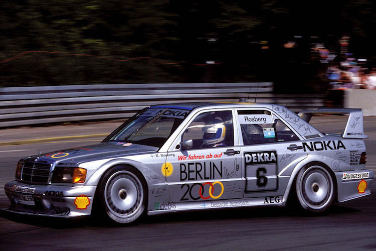 Keke Rosberg auf dem Norisring 1992
