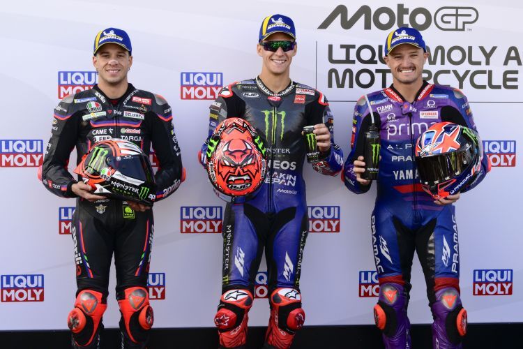 Qualifying - Marco Bezzecchi, Fabio Quartararo & Jack Miller