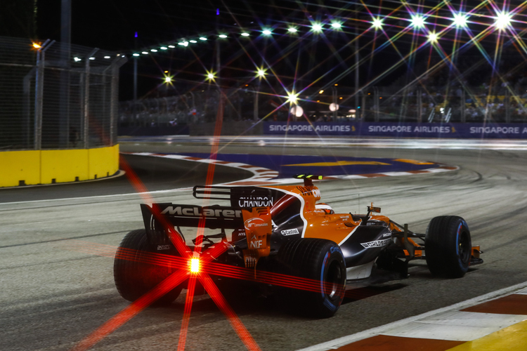 Stoffel Vandoorne durfte in Singapur sein bisher bestes GP-Resultat bejubeln