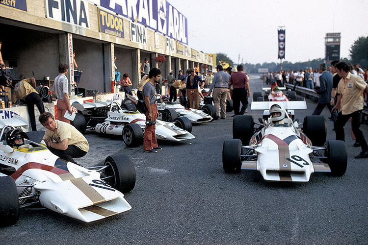 Mehr als zwei Autos? Das konnte BRM schon in Monza 1971