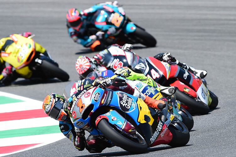 Das Rennen in Mugello: Rabat vor Aegerter, Folger, Zarco, Salom und Lowes