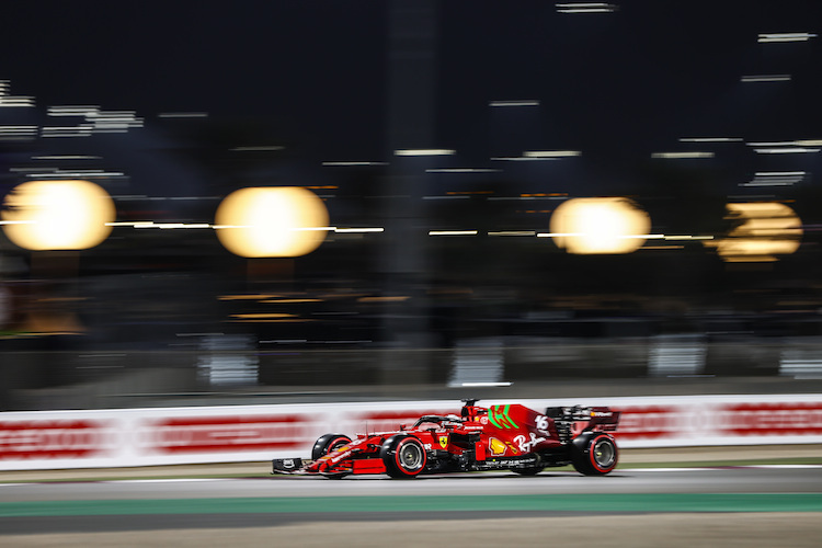 Charles Leclerc kam im Katar-Qualifying nicht auf Touren