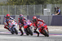 Pecco Bagnaia vor Jorge Martin und Marc Marquez