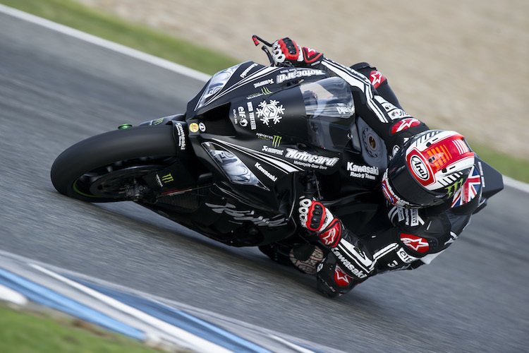 Jonathan Rea fuhr mit Qualifyer-Reifen beim Jerez-Test die Bestzeit 