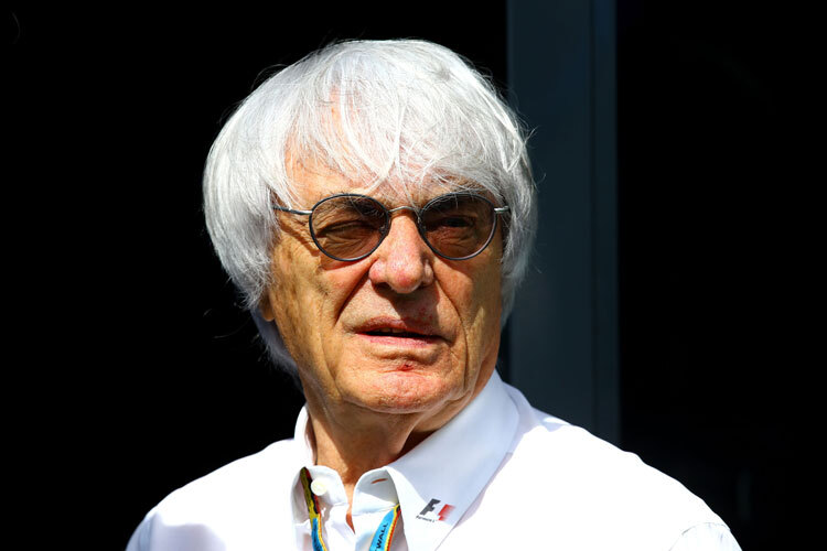 Bernie Ecclestone kam in München zum erstebn Mal selbst zu Wort