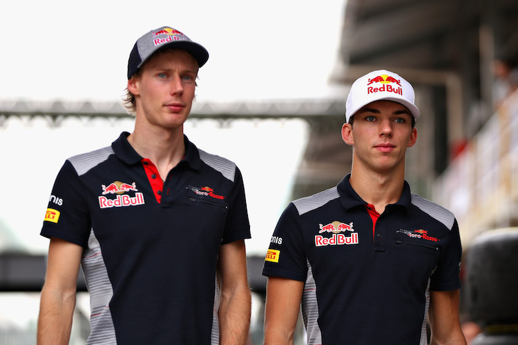 Brendon Hartley und Pierre Gasly