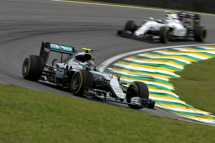Nico Rosberg: «Es ist bei diesen kalten Temperaturen mit den Reifen speziell schwierig»