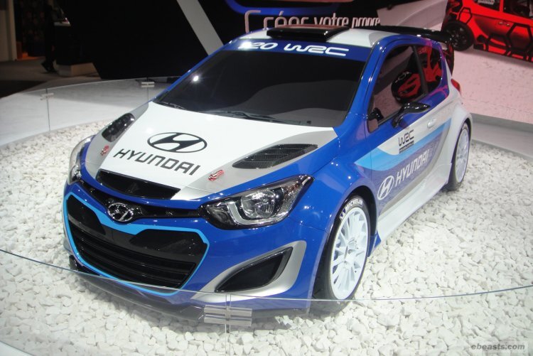 Studie des Hyundai i20 WRC
