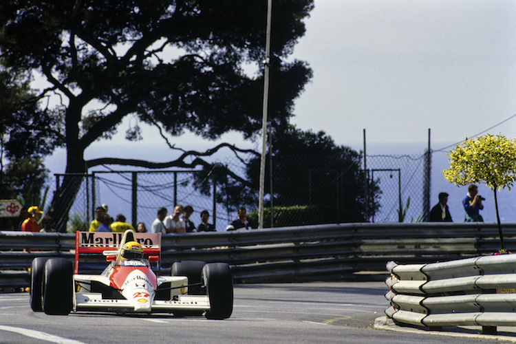 Ayrton Senna, Seriensieger in Monaco