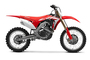 Nun mit Elektrostarter, aber ohne Kick: An einem Motocross-Motorrad sicher eine berechtigte Entwicklung