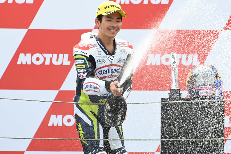 Assen-Sieger auf Husqvarna: Ayumu Sasaki