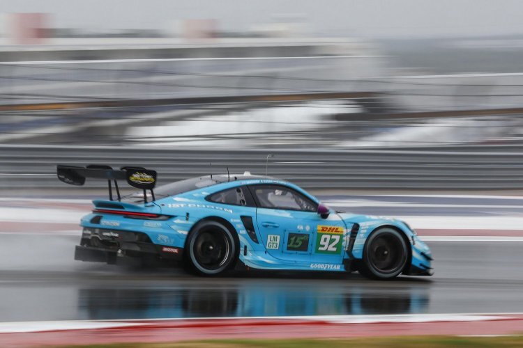 Tabellenführer: Der Porsche 911 GT3 R LMGT3 von Manthey 1st Phorm