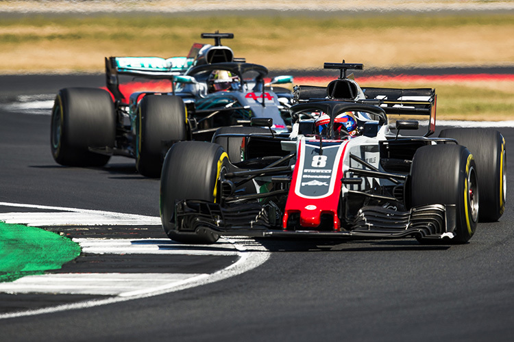 Der Böse und der Gute: Romain Grosjean und Lewis Hamilton