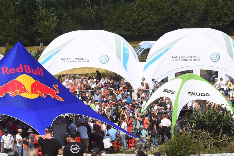 Bei der Rallye Deutschland wird den Fans einiges geboten