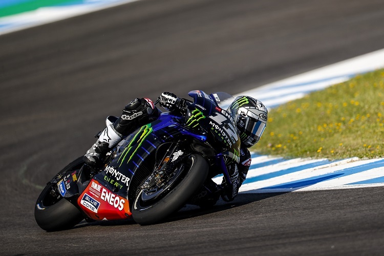 Maverick Vinales war im FP4 gut dabei