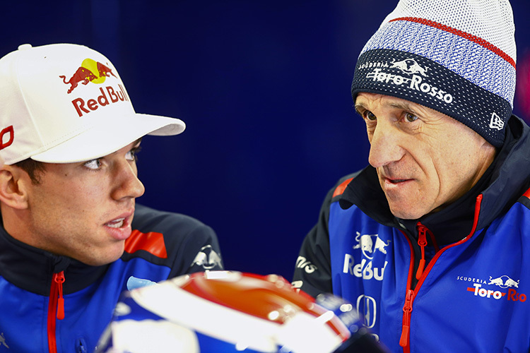 Pierre Gasly staunt über die Ideen von Franz Tost