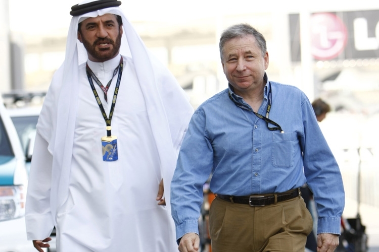 Mohammed Bin Sulayem steht erneut an der Seite von Jean Todt