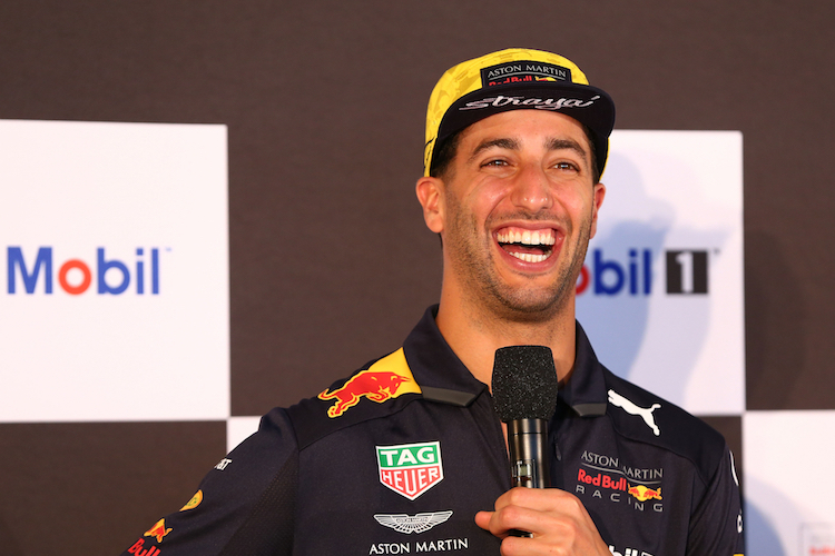 Daniel Ricciardo freute sich über die Chance, die Grid Kids von Melbourne zu treffen