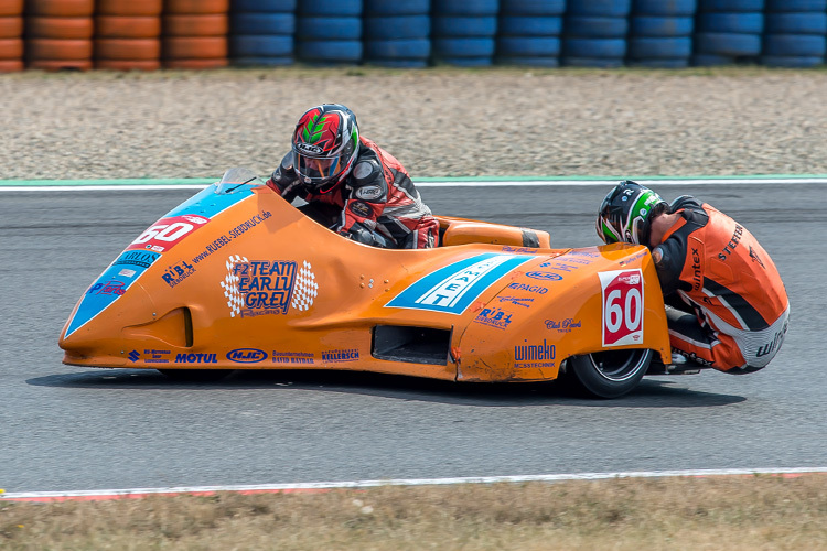 Eckart/Rösinger/Steffen Werner auf ihrer Baker Suzuki