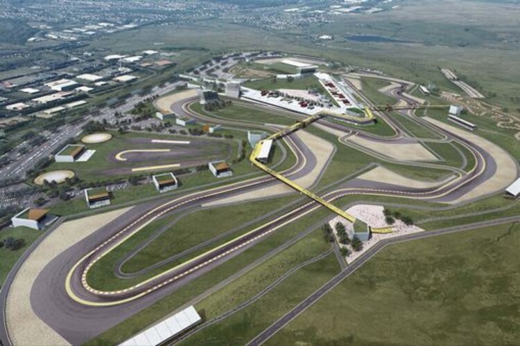 Der Circuit of Wales besteht bisher nur als Computer-Animation