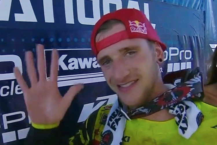 Ken Roczen gewinnt auch in Muddy Creek