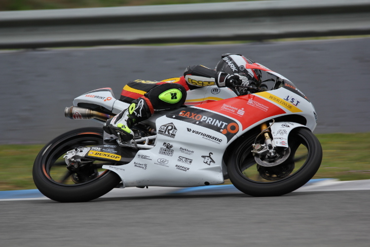 IDM-Moto3-Meister Max Kappler fährt 2014 in Spanien