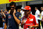 Mark Webber und Fernando Alonso