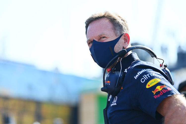 Red Bull Racing-Teamchef Christian Horner 