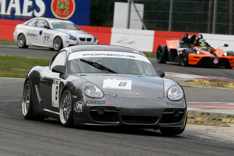 Letzer Auftritt eines Cayman im GT4 Cup - Zolder 2009