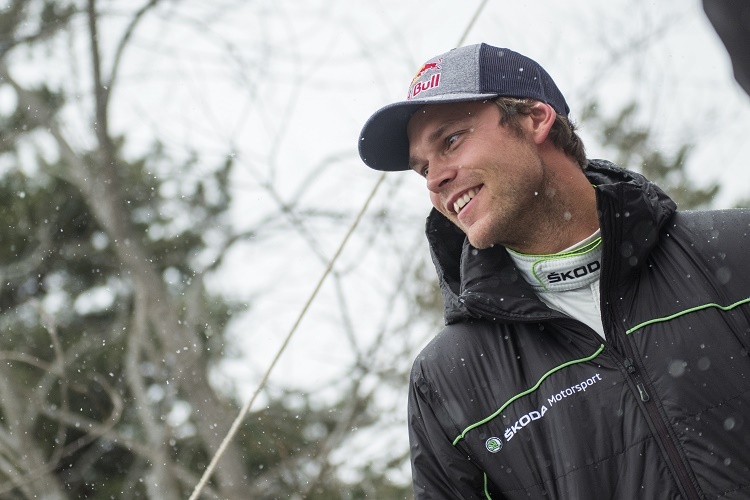 Andreas Mikkelsen Co-Moderator bei RedbullTV