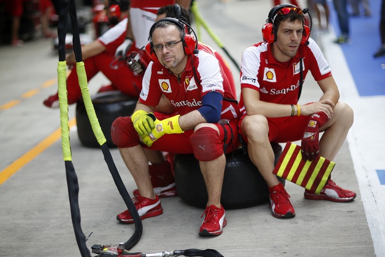 Pause bei Ferrari