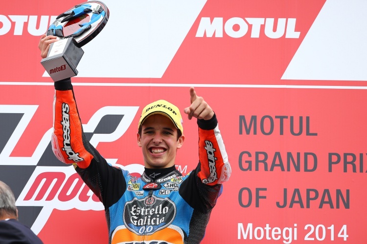Alex Márquez gewinnt das Rennen in Motegi, Moto3