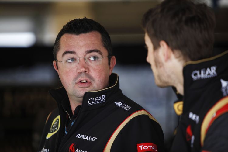 Lotus-Teamchef Eric Boullier