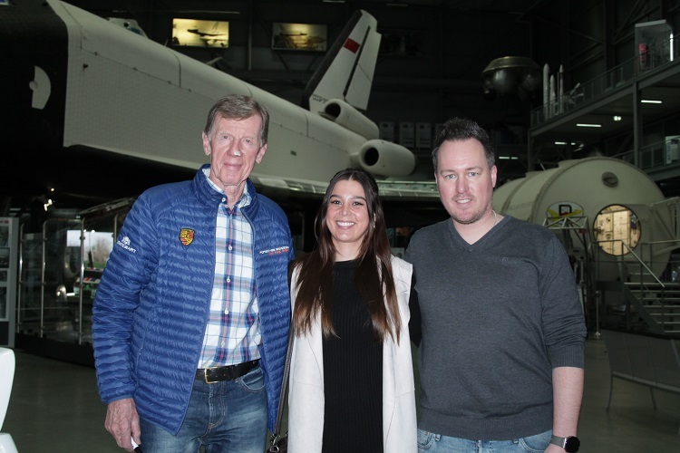 Walter Röhrl, Lisa Kiefer und Raffael Suzinger