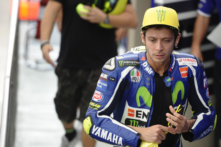 Valentino Rossi: «Es sieht so aus, als hätte Honda die Beschleunigung deutlich verbessert»