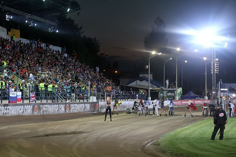 Die Fans in Daugavpils sind begeisterungsfähig