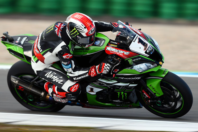 Jonathan Rea war am Freitag der Schnellste in Donington Park