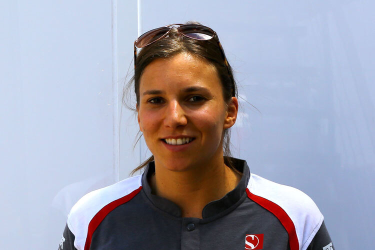 Simona De Silvestro testet im August in Austin