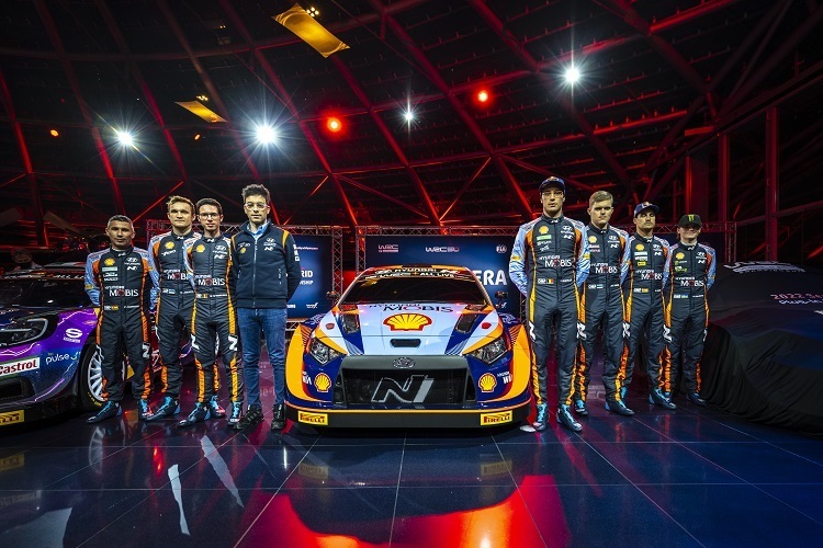 WRC-Launch Hyundai-Team 2022