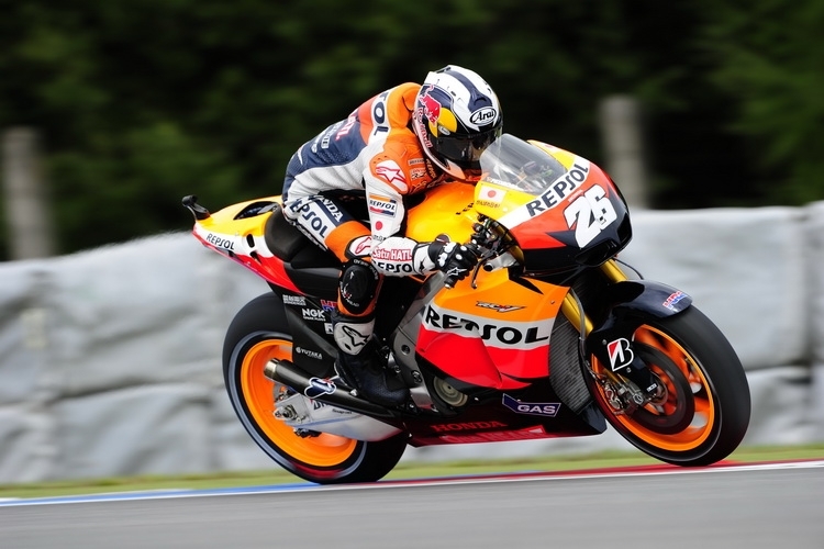 Dani Pedrosa war auch bei Long-Runs schnell unterwegs.