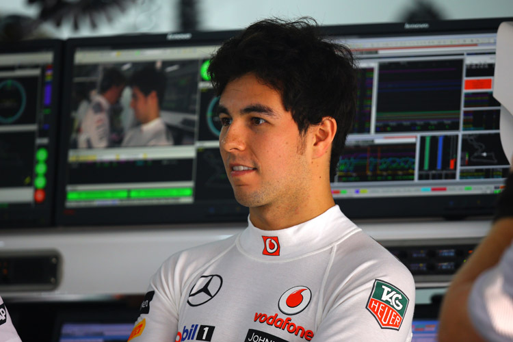 Hohe Erwartungen: McLaren-Pilot Sergio Pérez