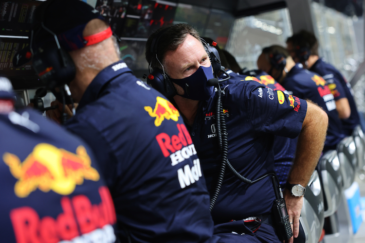 Red Bull Racing-Teamchef Christian Horner 