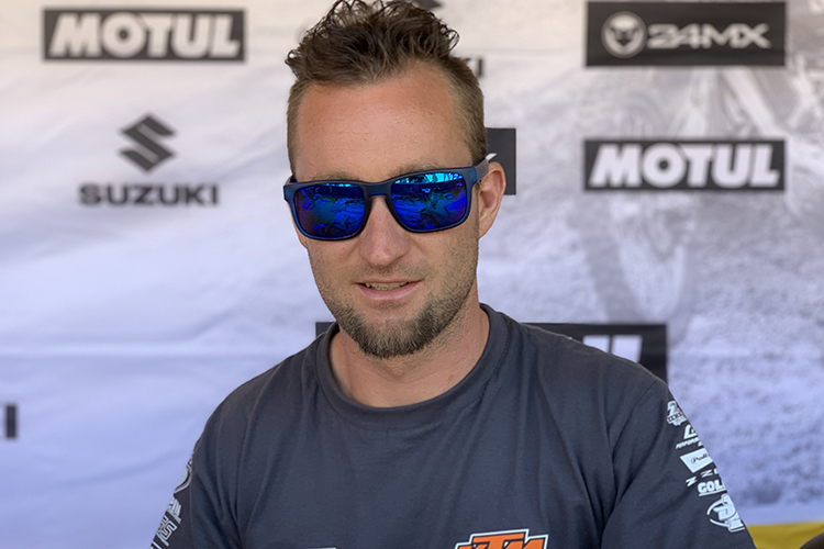 Max Nagl erlitt Prellungen und Blutergüsse