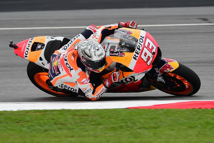 Marc Márquez beim Sepang-GP am Freitag