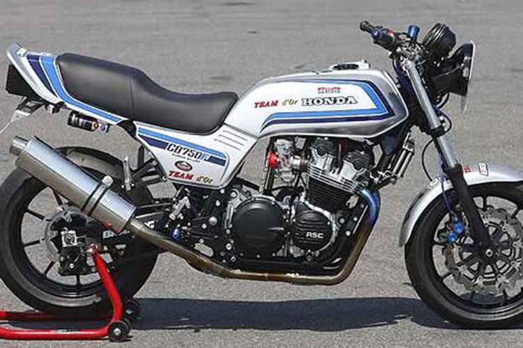 Die Honda CB 750F wurde 1980 auf 1024 ccm aufgebohrt