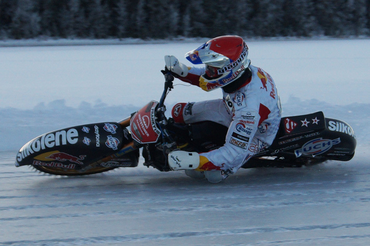 Franz Zorn beim Training in Strömsund