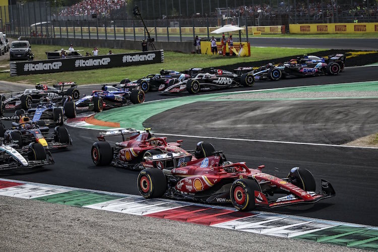 Ferrari hat in Monza eine fabelhafte Leistung gezeigt