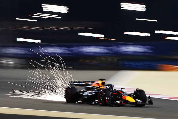 Max Verstappen lässt es krachen